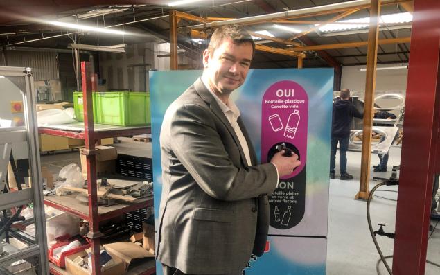 Bruno Vergne projette de lancer des automates de réemploi des emballages