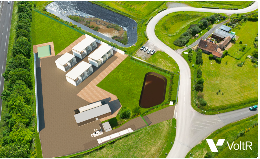 Volt'R a obtenu l'approbation de son site de stockage