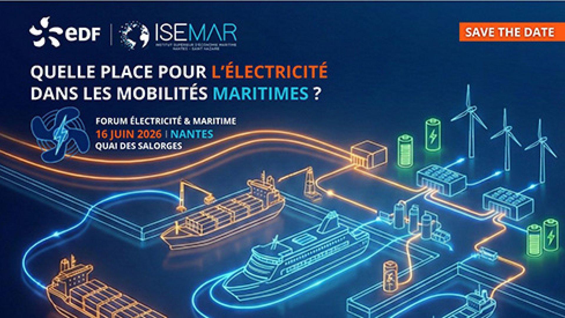 16 juin 2026 - Forum Electricité & Maritime