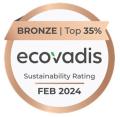 Ecovadis - Médaille de bronze 