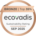 ECOVADIS Médaille de bronze ECOVADIS